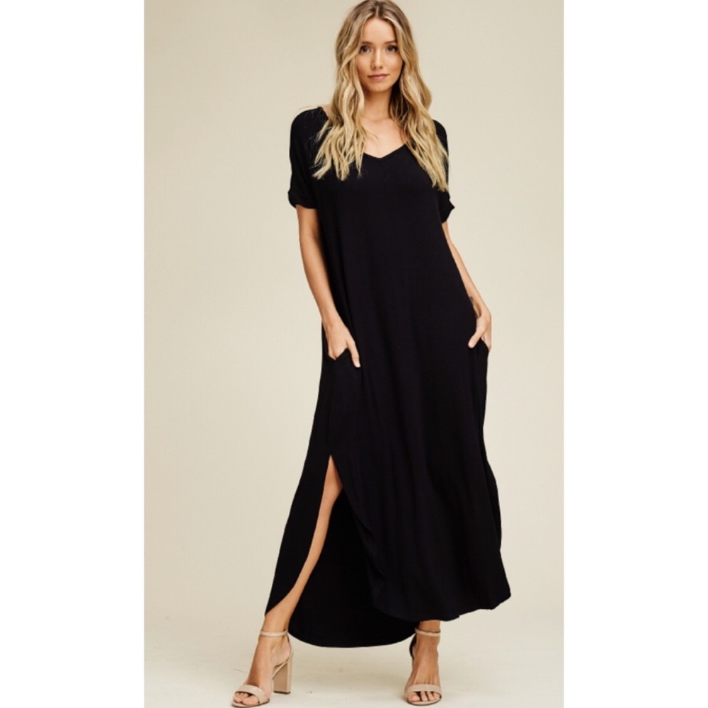 Loose Fit Maxi Dress - Picture 2 of 6